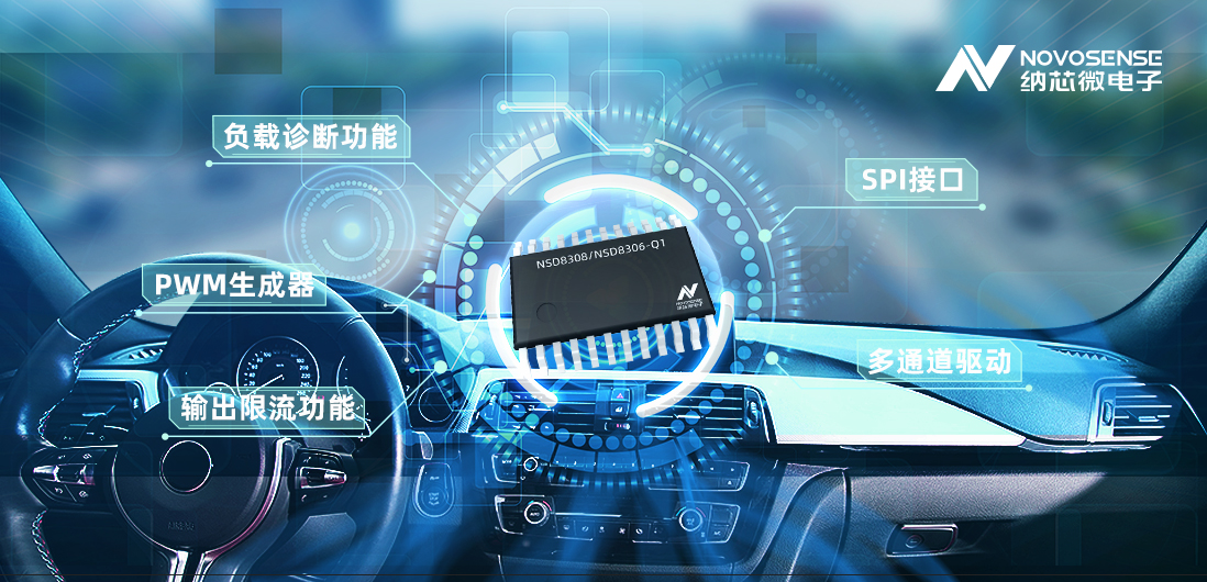 3377官网全新发布40V车规级多通道半桥驱动NSD830x-Q1！